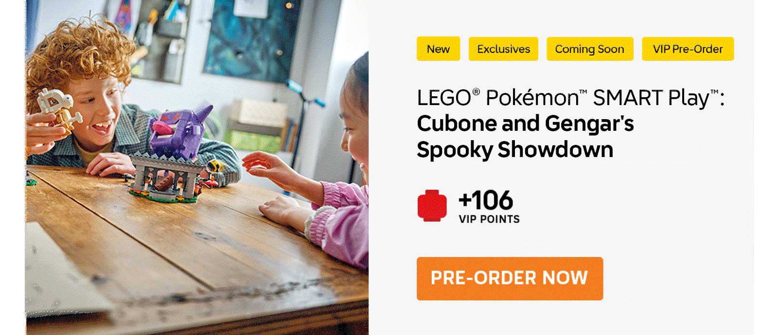 LEGO® Pokémon™ SMART Play™: Cubone and Gengar’s Spooky Showdown