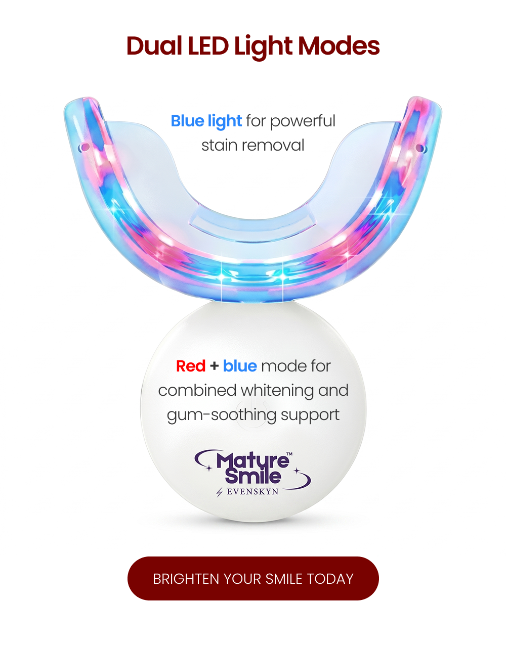 Dual LED Light Modes