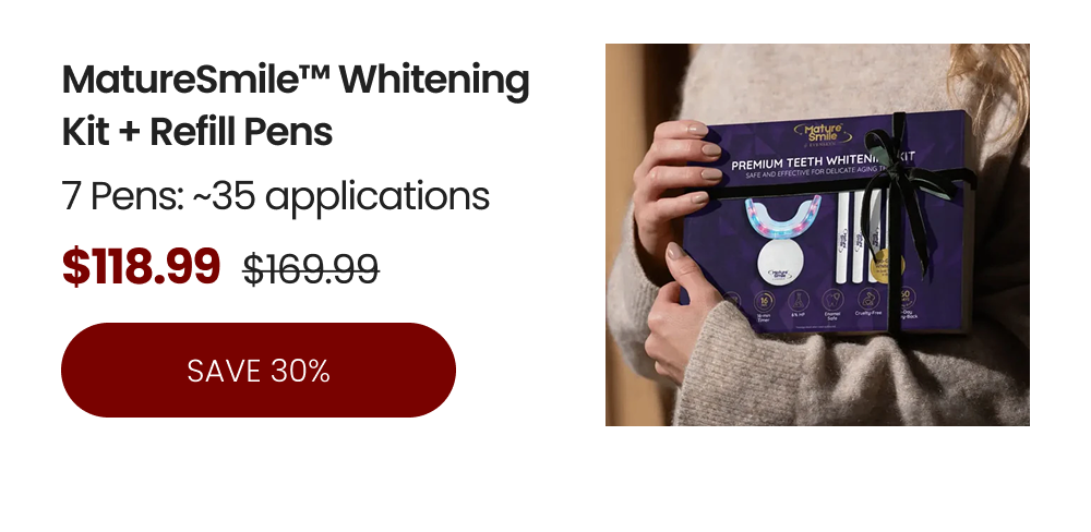 MatureSmile™ Whitening Kit + Refill Pens