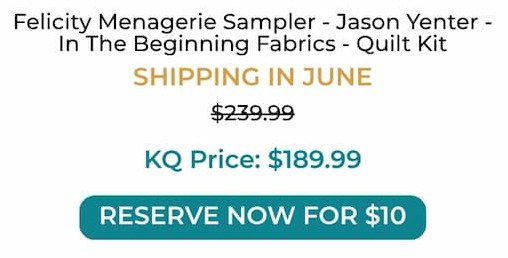 Felicity Menagerie Sampler Quilt Kit