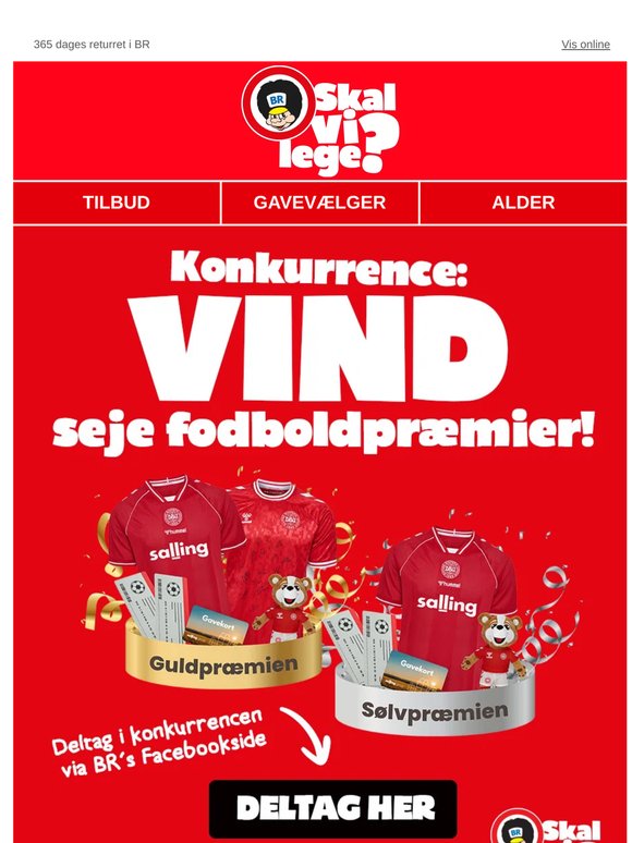 Fodboldfeberen er landet hos BR