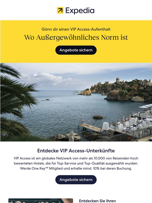 VIP Access: Spare bei top bewerteten Hotels