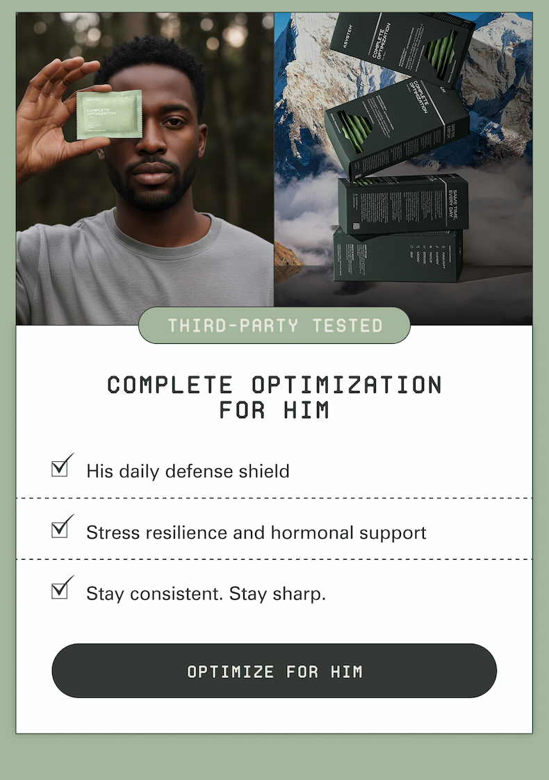 complete optimization for him