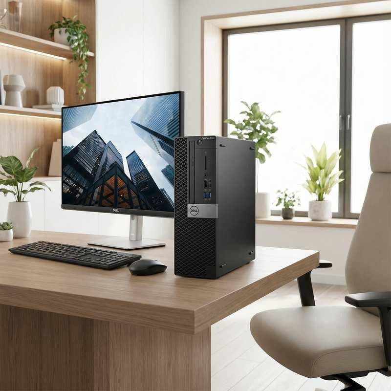 Image of Custom Dell Optiplex 3060 SFF Desktop PC Windows 11 Pro | Choose Your CPU, RAM, SSD