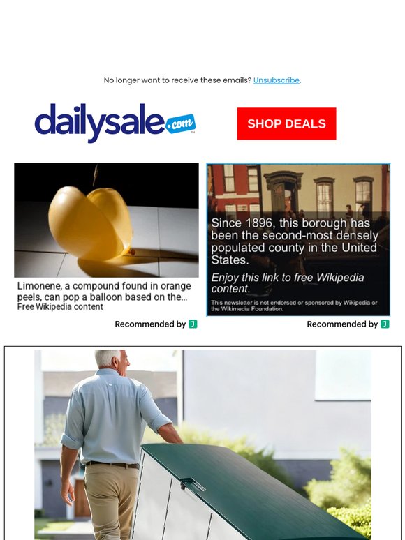 DailySale Exclusive!