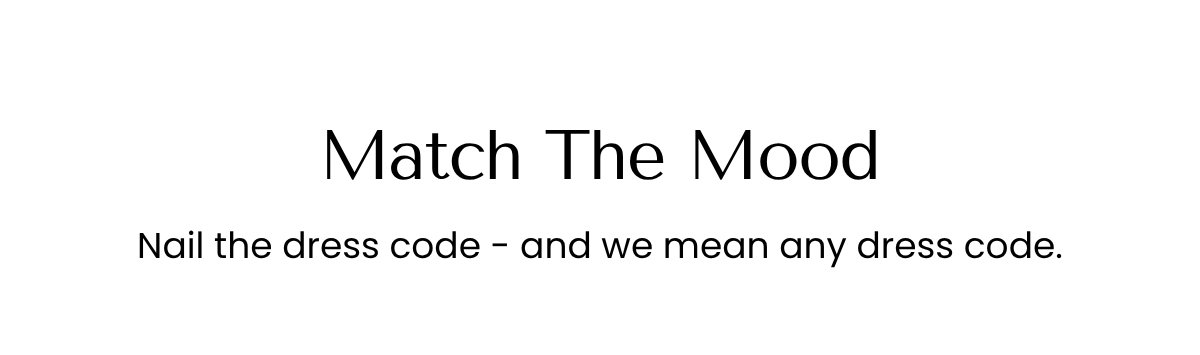 Match The Mood