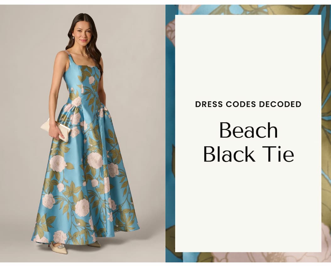 Drop Waist Square Neck Floral Ballgown In Blue Multi