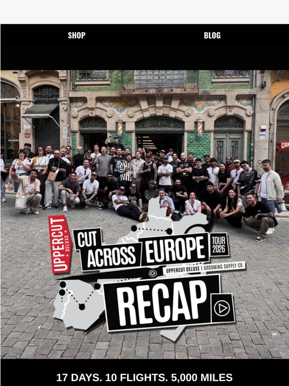 Cut Across Europe: Tour Recap
