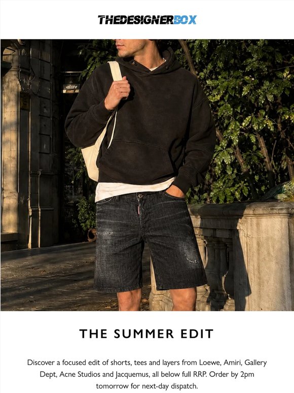 The Summer Edit Is In