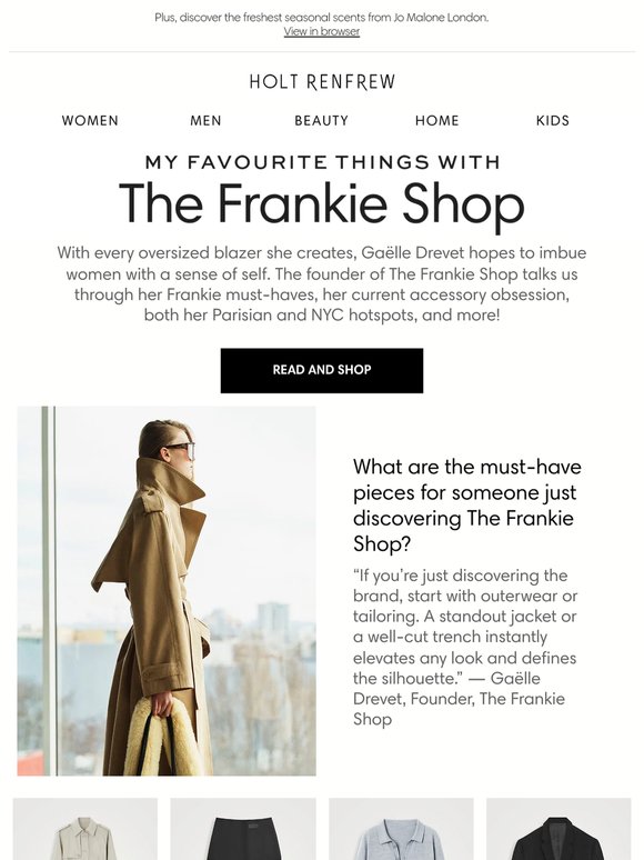 My Favourite Things with The Frankie Shop
