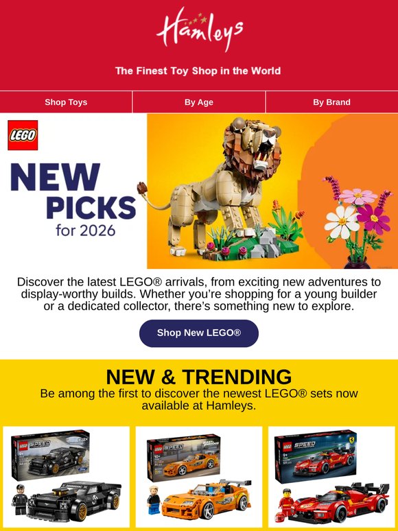 New LEGO® Arrivals Are Here 💫