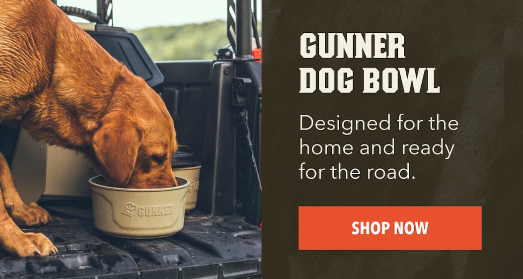 GUNNER Dog Bowl