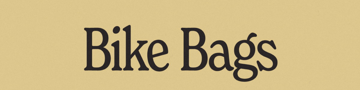 Bike Bags - Shop Now