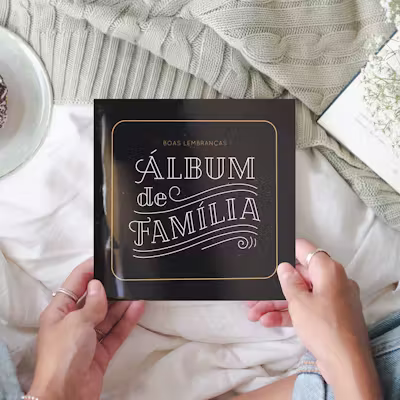 Álbum de Figurinhas — tema Memórias de Família