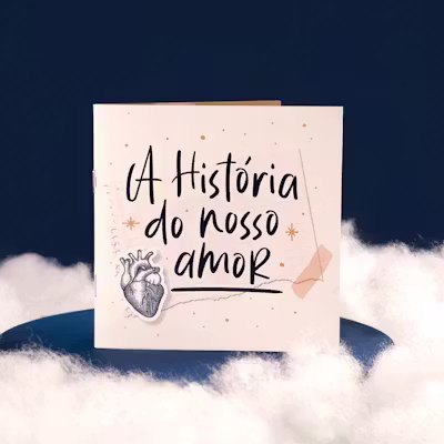 Álbum de Figurinhas — tema A História do Nosso Amor