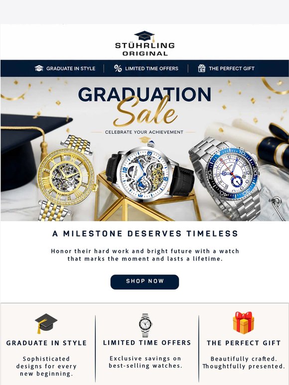🎓 Graduation Sale: Time to Celebrate Success