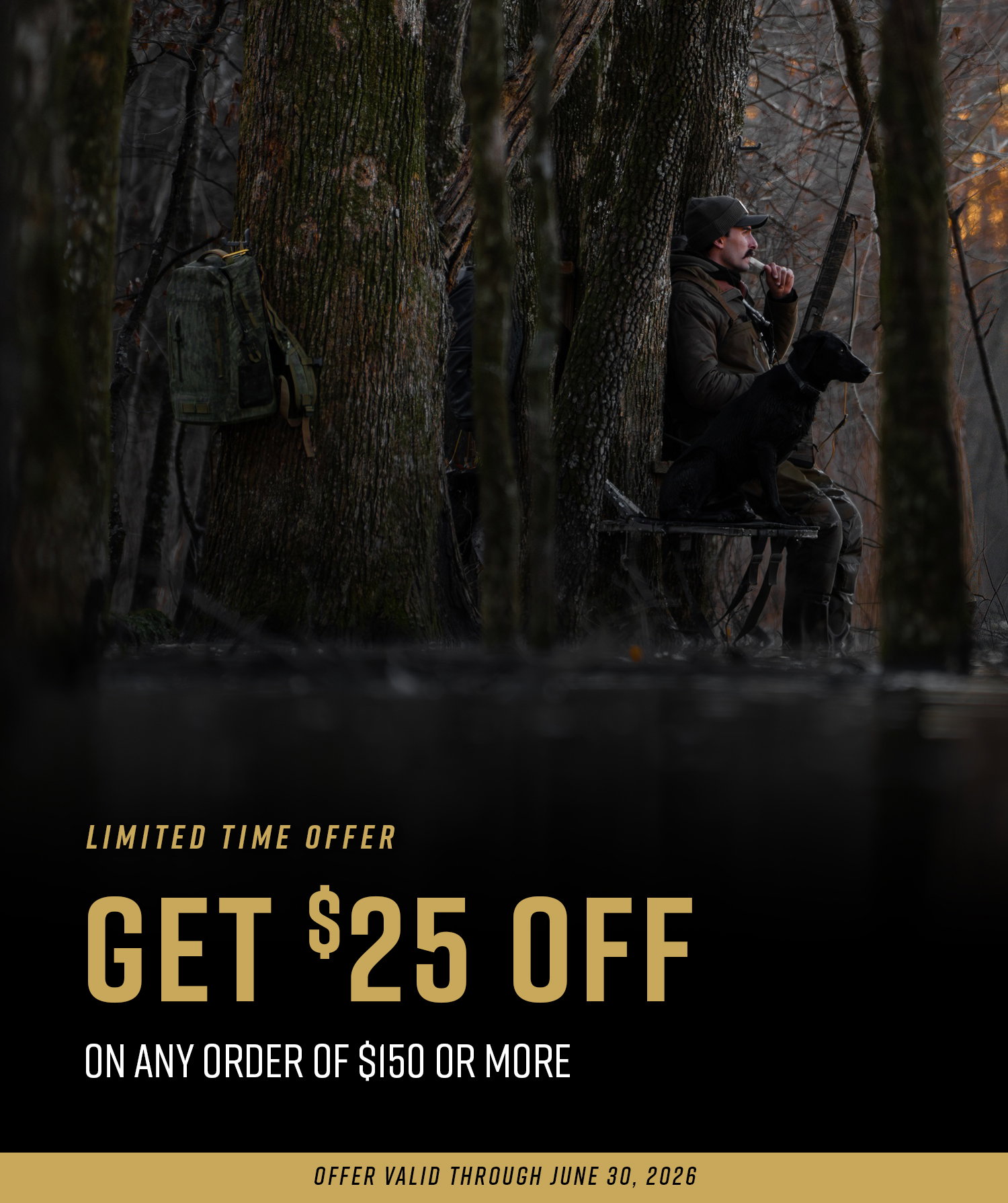 Limited time offer - Get $25 off on any order of $150 or more