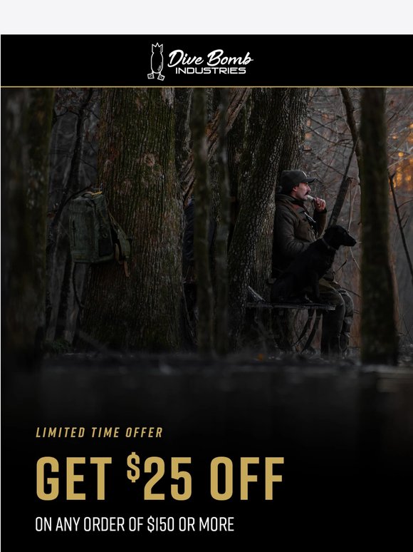Here's $25 Off Your Next Order!