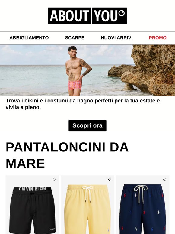 Check-in estivo: costumi da bagno