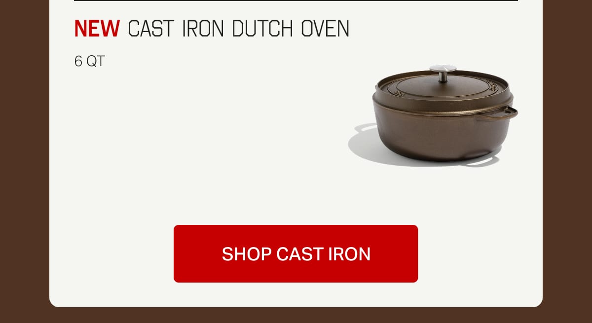 New Cast Iron Dutch Oven 6 quart. Shop Cast Iron