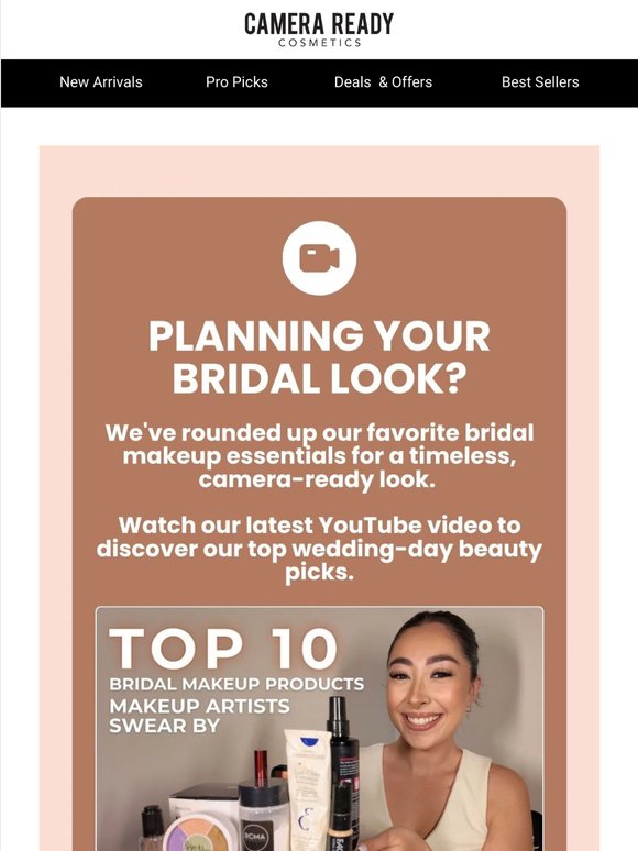 Watch: Our Bridal Beauty Must-Haves