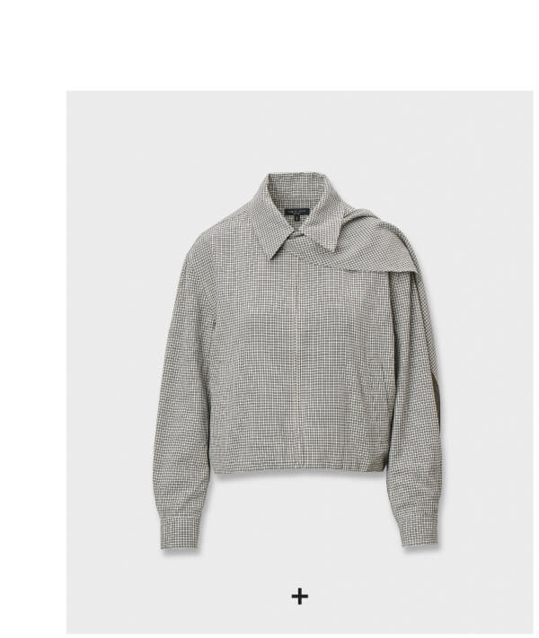 Shop Krista Plaid Italian Wool Jacket