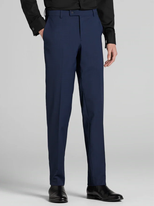 Awearness Kenneth Cole CHILLFLEX Slim Fit Tic Suit Pants