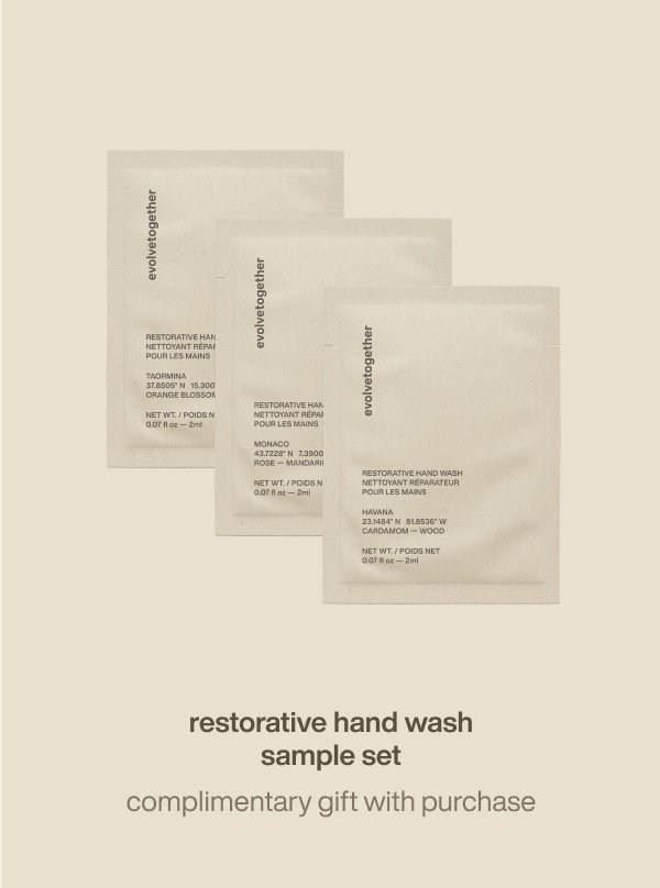 restorative hand wash sample set | complimentary gift with purchase