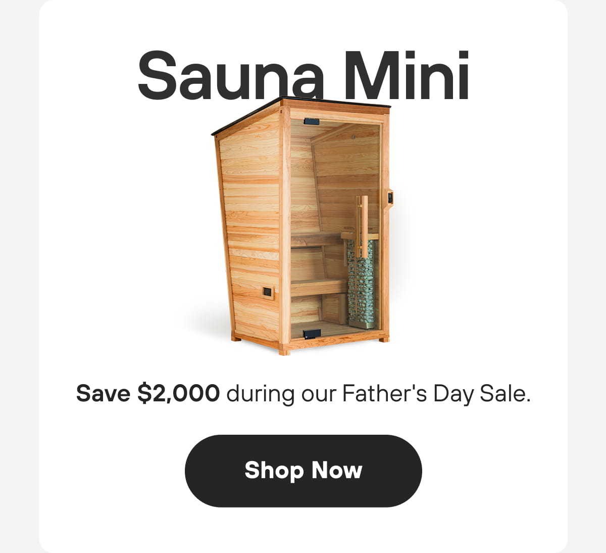 Sauna Mini | Shop Now