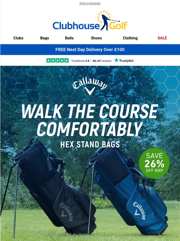 The BEST deals on bags | NEW stand & cart ⛳