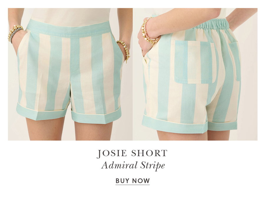 Josie Short Admiral Stripe