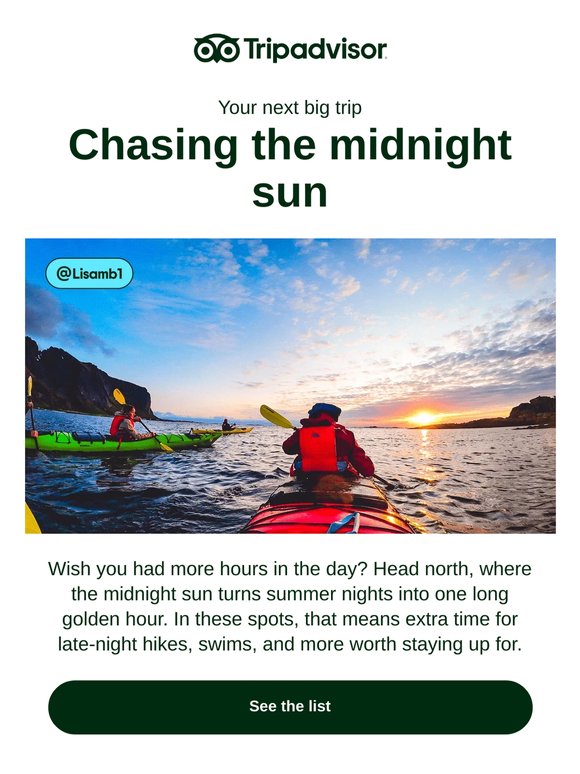 7 places to experience the midnight sun 🌅