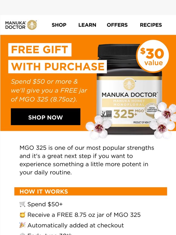 Free Gift With Purchase🍯