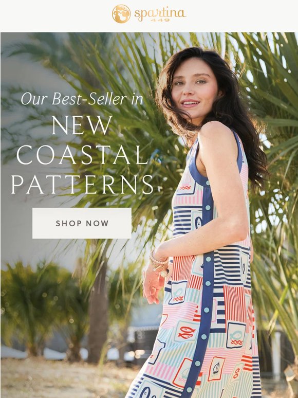 Our Best-Seller in NEW Coastal Patterns