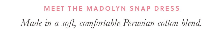 Madolyn Snap Dress Admiral