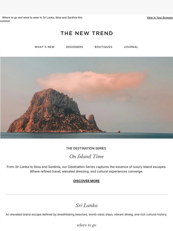 The Destination Series: On Island Time
