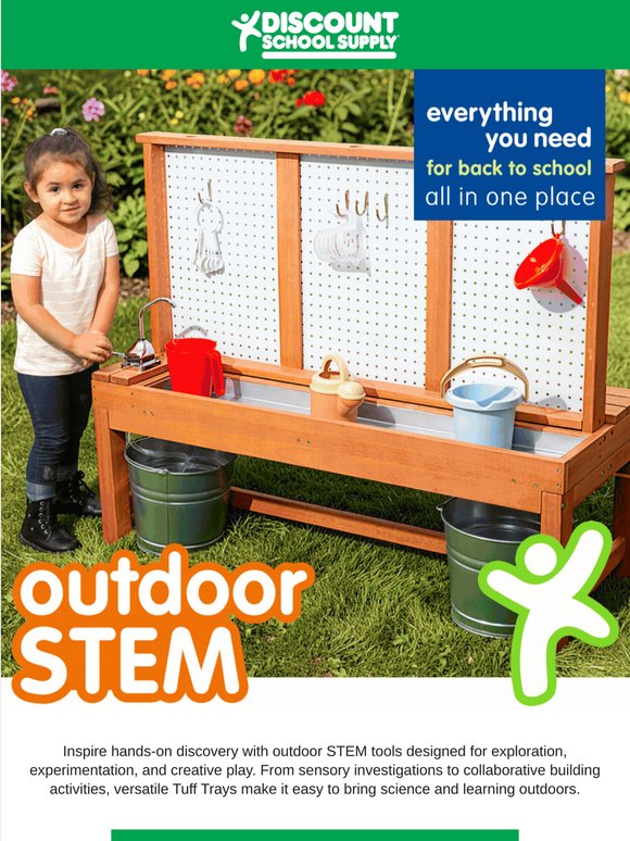 Enjoy STEM in the sunshine 🌞