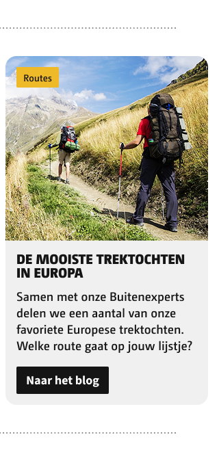 De mooiste trektochten in Europa