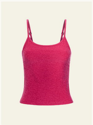 Spacedye Forever Tank in Sangria Heather