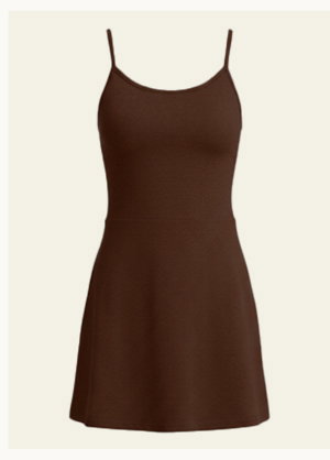 Midweight Spacedye Forever Dress in Iced Mocha Heather