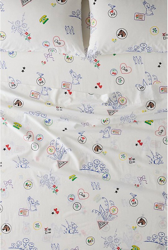 Patches Patterned Core Sheet Set
