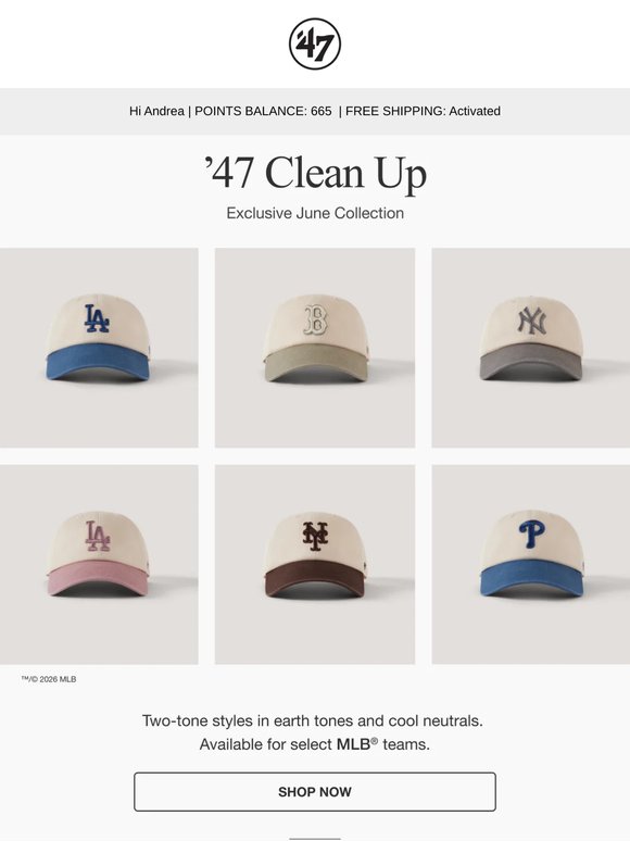 The June Collection: ’47 Clean Up in Two-Tone Colors