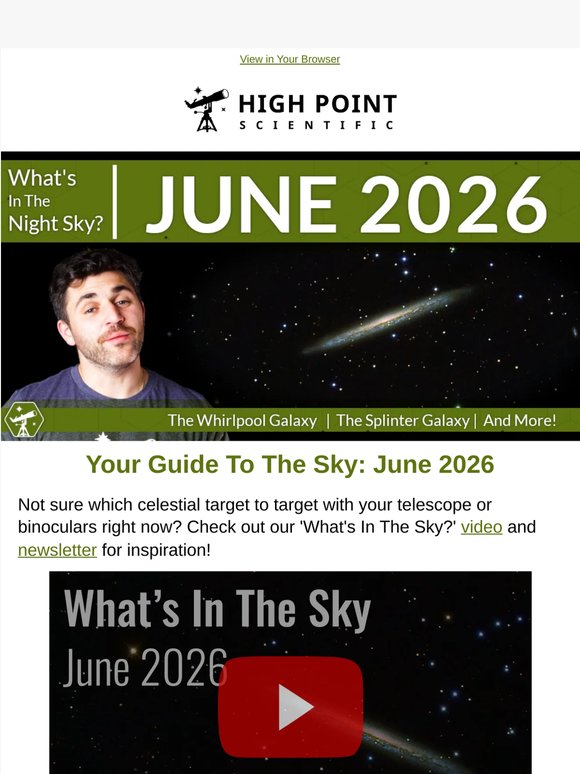 Discover What's In The Night Sky This Month