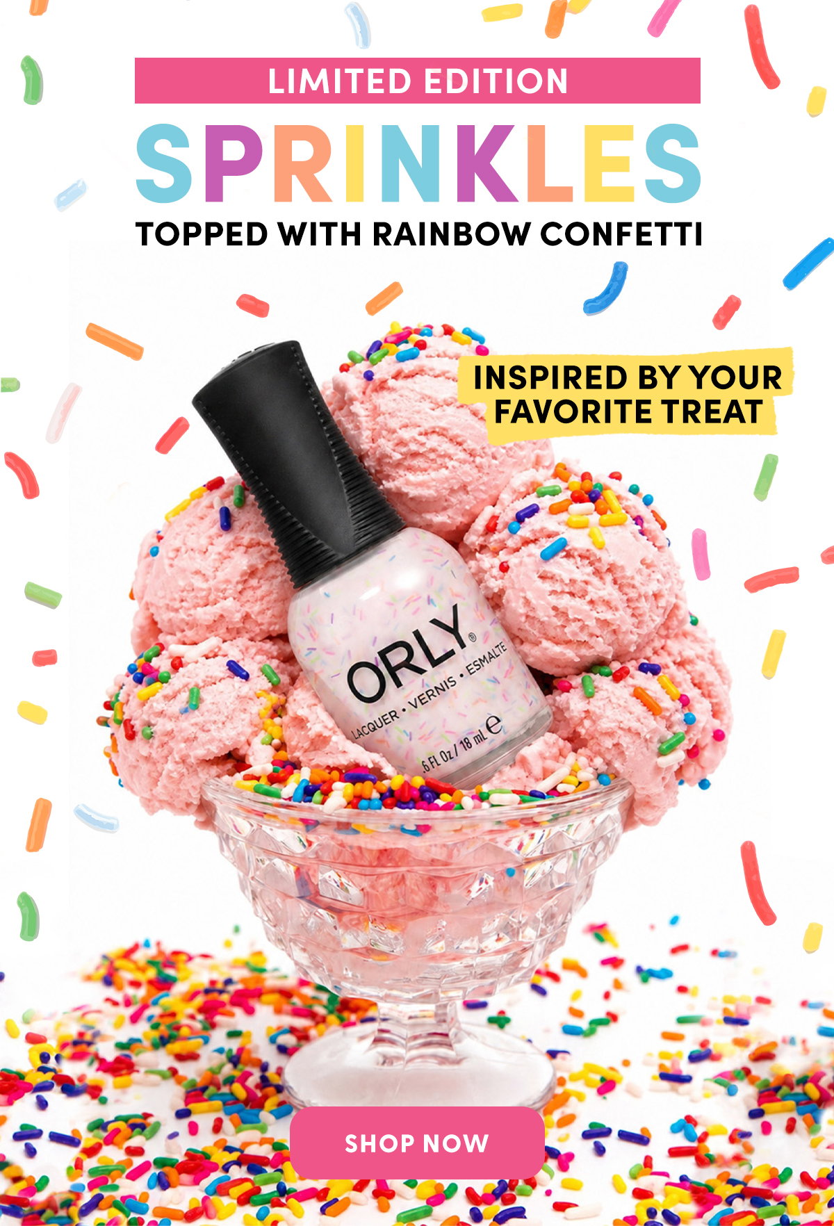 Sprinkles Rainbow Confetti