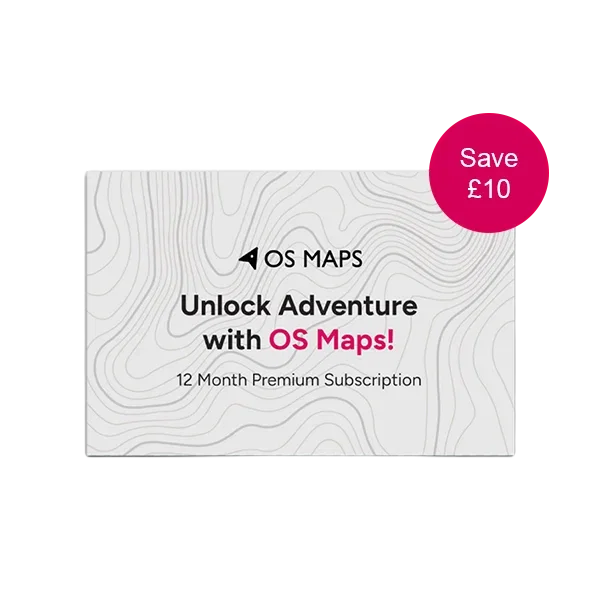 OS Maps Premium Gift Card