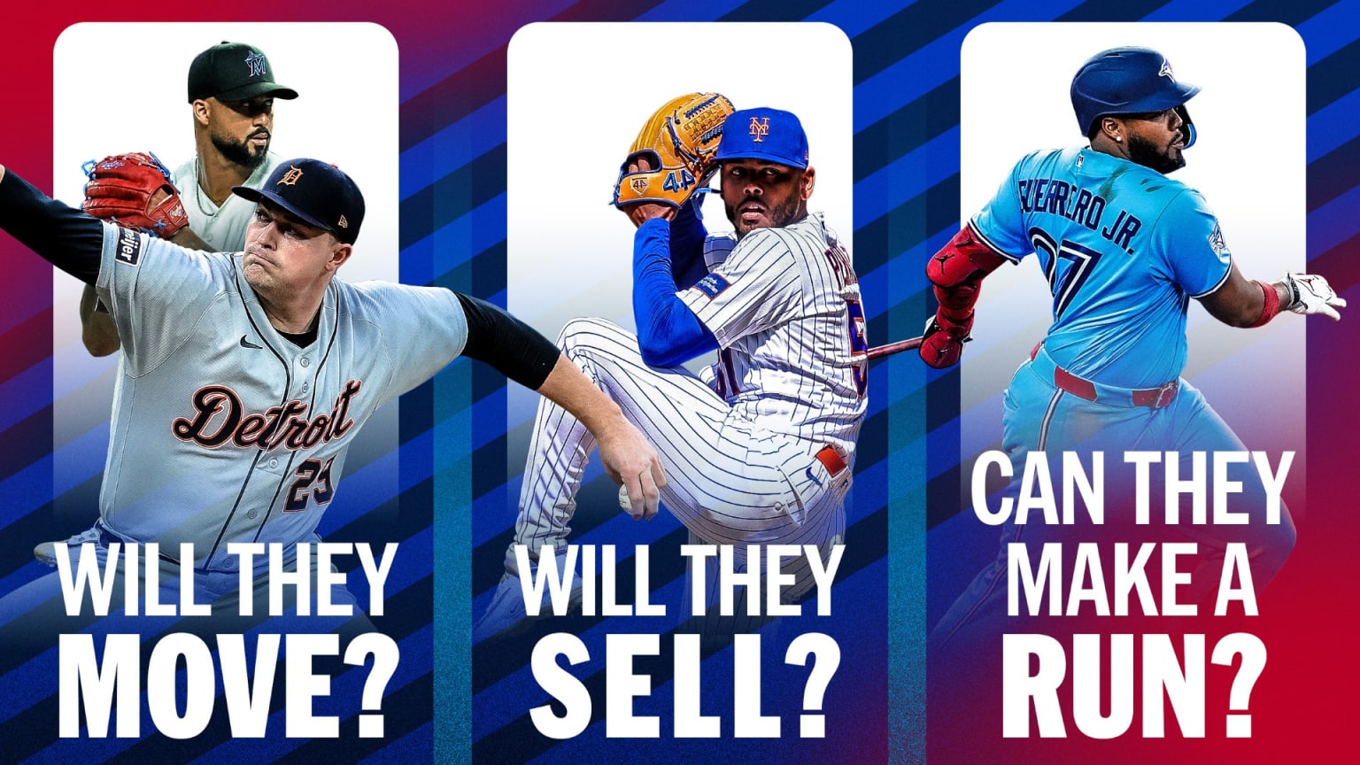 Sandy Alcantara, Tarik Skubal, Freddy Peralta and Vladimir Guerrero Jr.