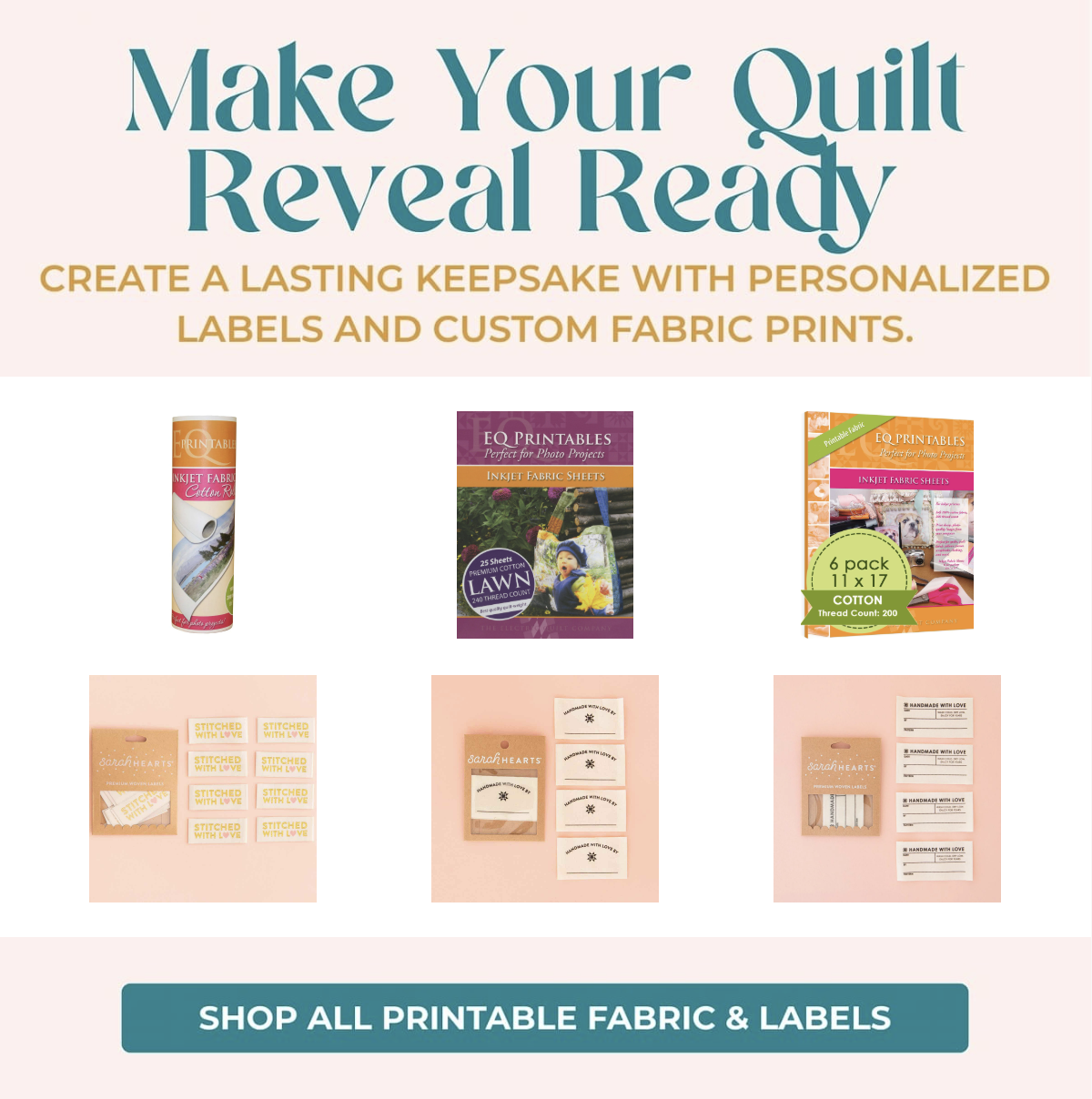Make Your Quilt Reveal Ready