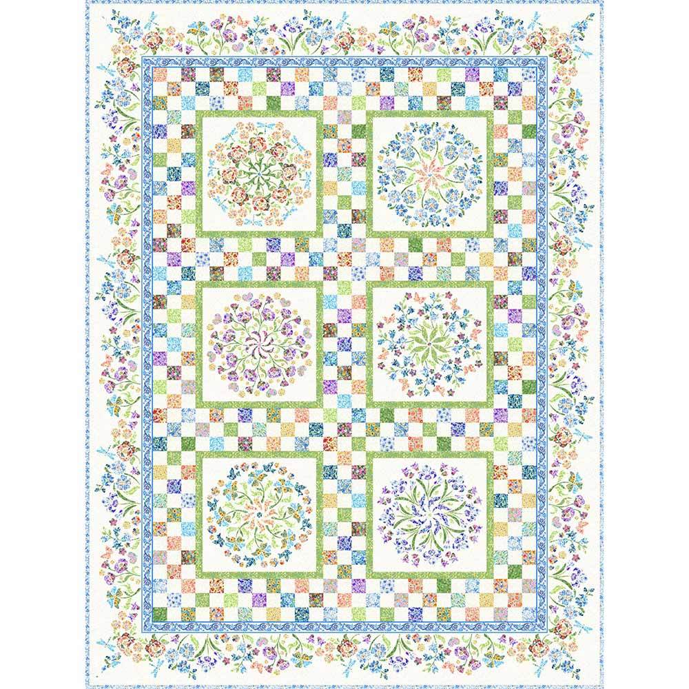 Image of Lovelies - Jason Yenter - In The Beginning Fabrics - Panel Quilt Kit