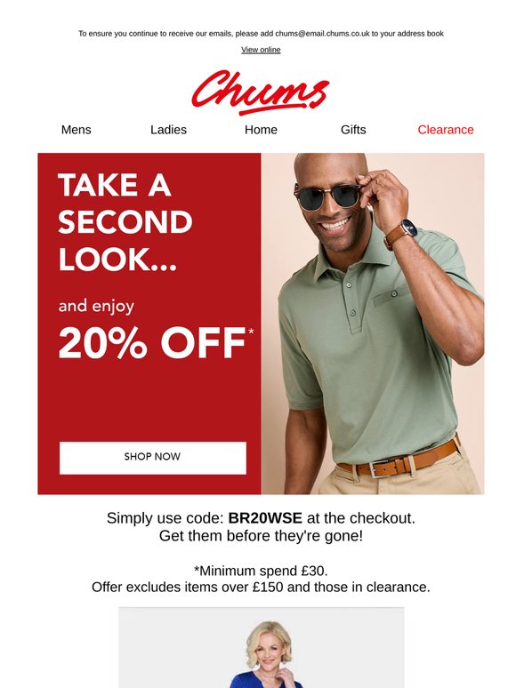 Still searching? Look no further with 20% off