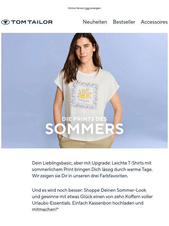 Print T-Shirts für den Sommer 🍋